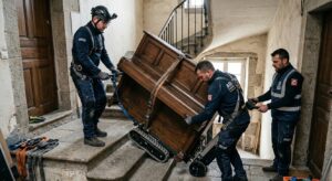 Portage de piano et prévention des risques en 2026 : Pourquoi la force brute est dépassée par transport de toute oeuvres