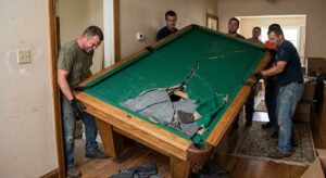Pourquoi il ne faut JAMAIS déménager un billard sans le démonter
