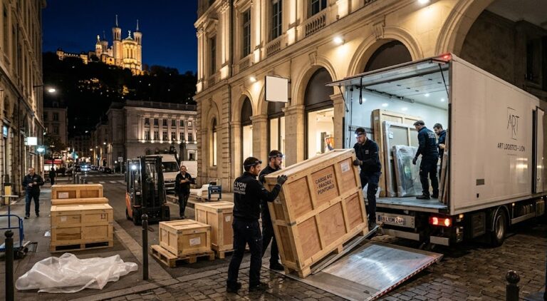 Logistique d'exposition à Lyon : Comment transporter une galerie d'art entière en 24h? transport de toutes oeuvres